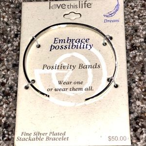 Silver Plated “Embrace Possibility” Band